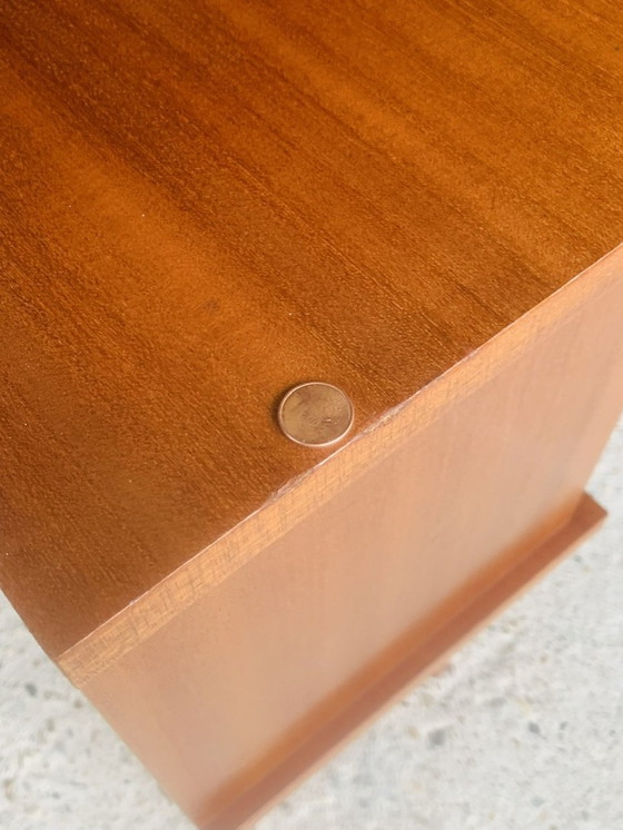 Image 1 of Mid-Century Scandinavian Style Nightstand By Capelle, 1970S