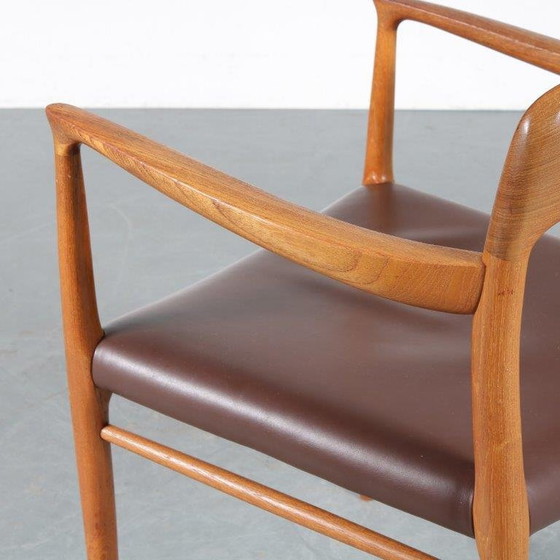 Image 1 of Teak Dining Set by Niels Otto Møller for Moller, Denmark 1960