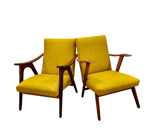 Vintage Armchair Armchairs Chair Chairs Curry Yellow