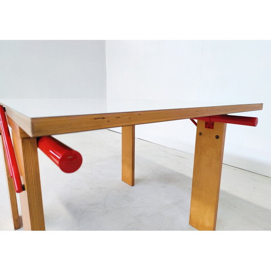 Image 1 of Mesa plegable "Achab" de mediados de siglo de Laura de Lorenzo y Stefano Stefani, Italia, década de 1980