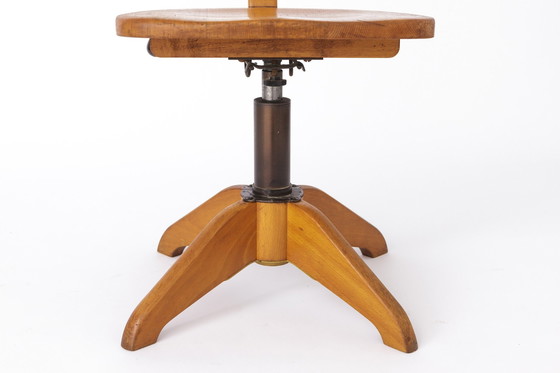 Image 1 of Sedia vintage industriale anni '50 - Design tedesco