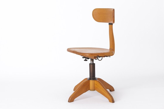 Image 1 of Sedia vintage industriale anni '50 - Design tedesco