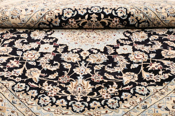 Image 1 of Elegante tappeto persiano annodato a mano Nain 9 Lah dimensioni 150X150Cm – N. 466246-01 