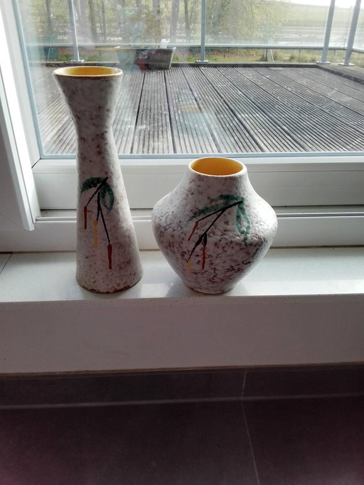 Two Beutiful Vase Germany Keramik