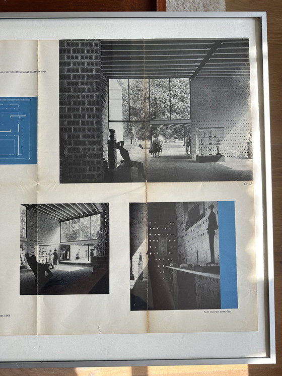 Image 1 of Rietveld Poster / Stedelijk Museum Exhibit 1959 Cat. 205