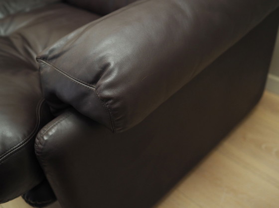 Image 1 of Leather Living Room Set, Italian Design, 1960S, Manufacturer: B&B Italia, Designer: Tobia Scarpa