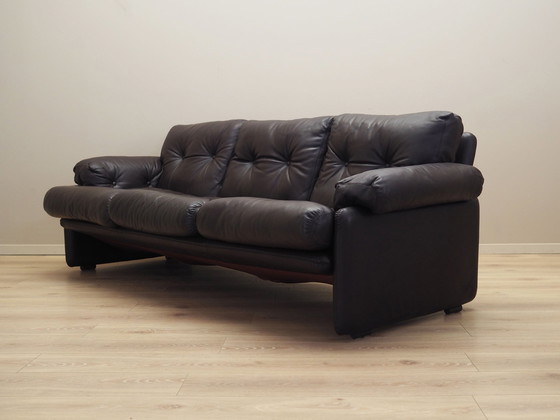 Image 1 of Leather Living Room Set, Italian Design, 1960S, Manufacturer: B&B Italia, Designer: Tobia Scarpa