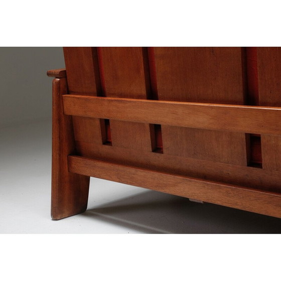 Image 1 of Divano vintage in rovere di Bas Van Pelt 