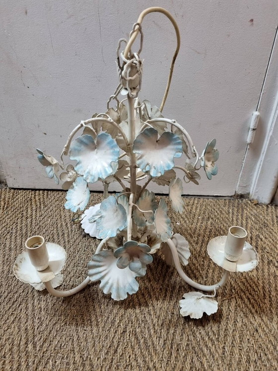 Image 1 of Lampadario Floreart a 3 luci, Italia, 1970