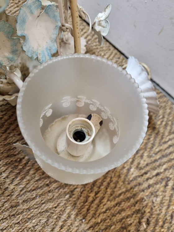 Image 1 of Lampadario Floreart a 3 luci, Italia, 1970