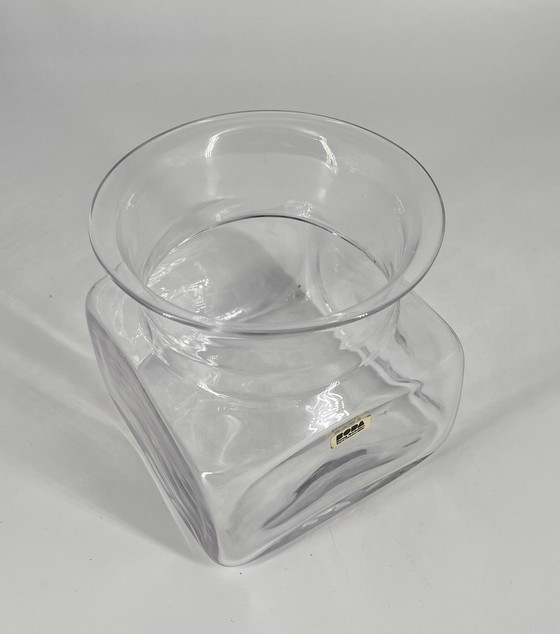 Image 1 of Kosta Boda glass jar "Sill i kvadrat" Design by Signe Persson-Melin