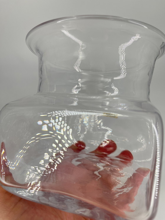 Image 1 of Kosta Boda glass jar "Sill i kvadrat" Design by Signe Persson-Melin