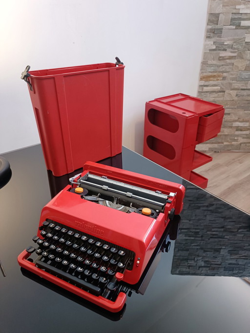 Valentine Writing Machine By Ettore Sottsass For Olivetti 1969