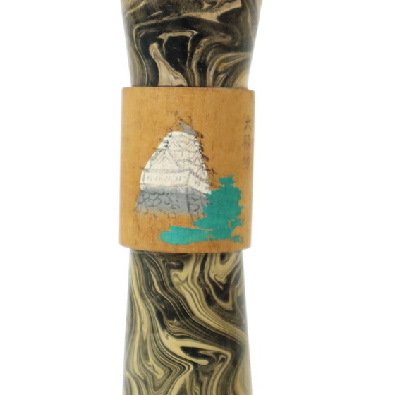 Image 1 of Lot Of 5 Kokeshi Dolls Japan