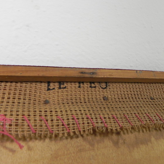 Image 1 of Arazzo da parete vintage, Tapestry Le Feu 76 X 135 Cm, anni '70