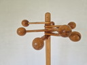 Swedish Pine Wooden Coat Stand