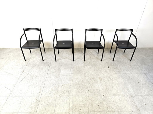 4x Baleri Italia chair