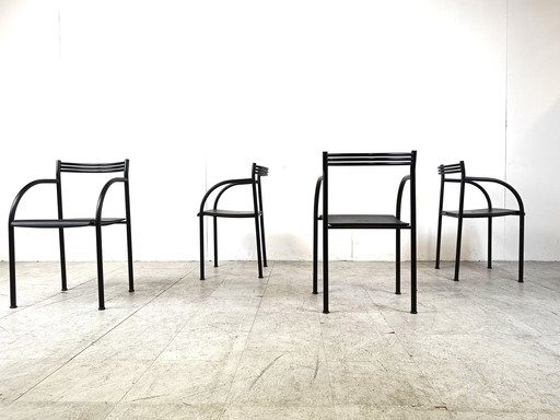 4x Baleri Italia chair