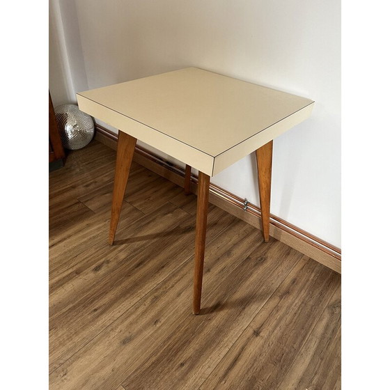 Image 1 of Vintage square table, France 1960
