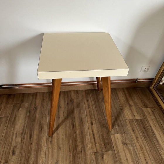 Image 1 of Vintage square table, France 1960