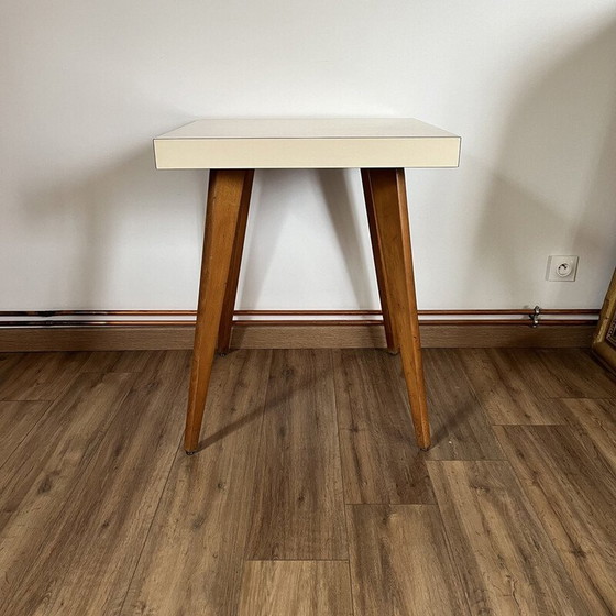 Image 1 of Vintage square table, France 1960
