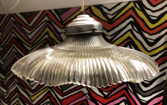 Image 1 of Halophane Pendant Lamp