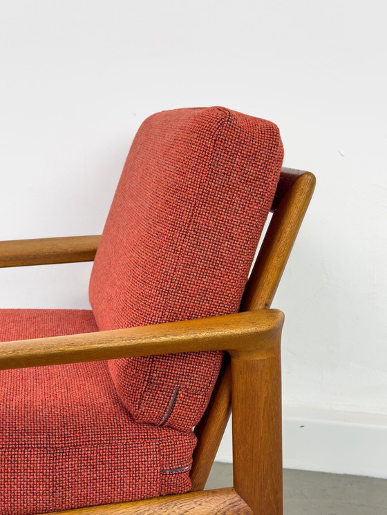 Image 1 of Lounge Chair In Teak By Sven Ellekaer For Komfort, 1960S