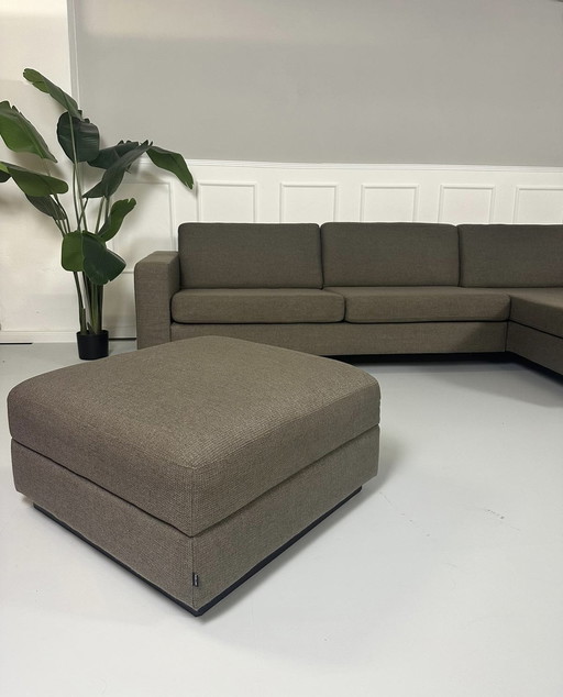 Bolia Scandinavia Canapé + pouf Sepia Certifié Fsc