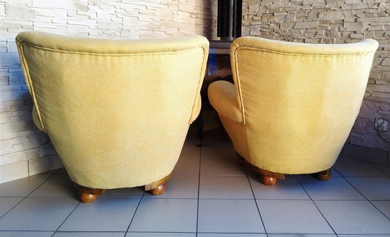 Image 1 of Retro Armchair Pair, Vintage, Czechoslovakia 60'S