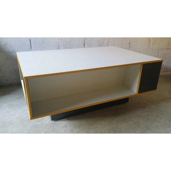 Image 1 of Vintage coffee table with minimalist design, 1980