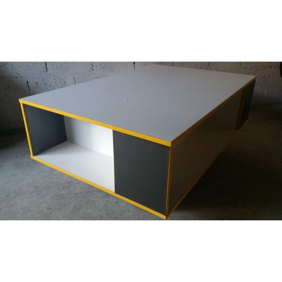 Image 1 of Vintage coffee table with minimalist design, 1980