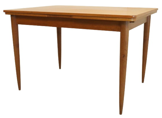 Image 1 of Rectangular extendable dining table 'Stelle' vintage