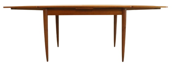Image 1 of Rectangular extendable dining table 'Stelle' vintage