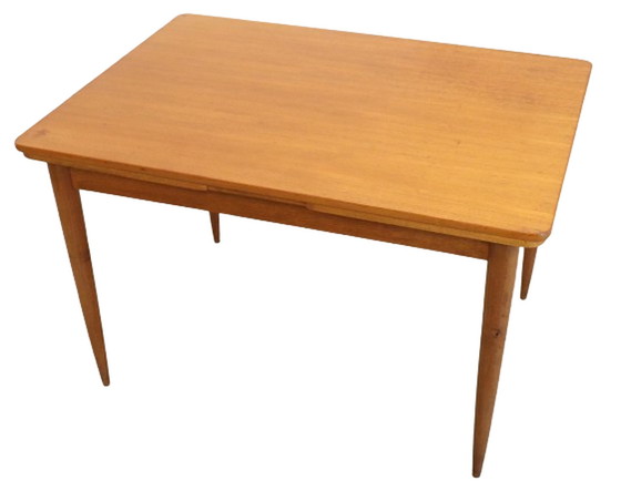 Image 1 of Rectangular extendable dining table 'Stelle' vintage
