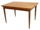 Table de salle à manger rectangulaire à rallonge 'Stelle' vintage