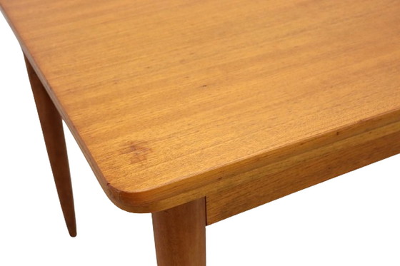 Image 1 of Rectangular extendable dining table 'Stelle' vintage
