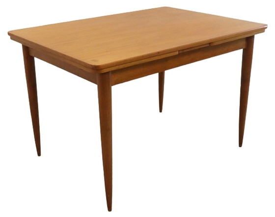 Image 1 of Rectangular extendable dining table 'Stelle' vintage