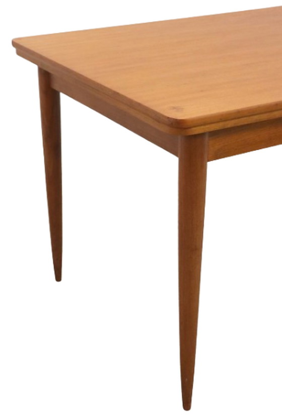 Image 1 of Rectangular extendable dining table 'Stelle' vintage