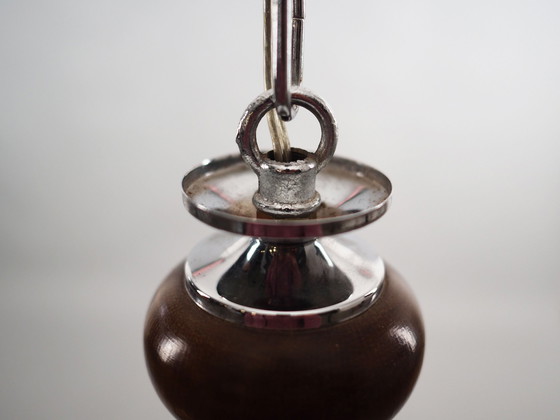 Image 1 of Pendant Lamp, Murano Glass, Italian Design, 1970S, Manufacture: Mazzega