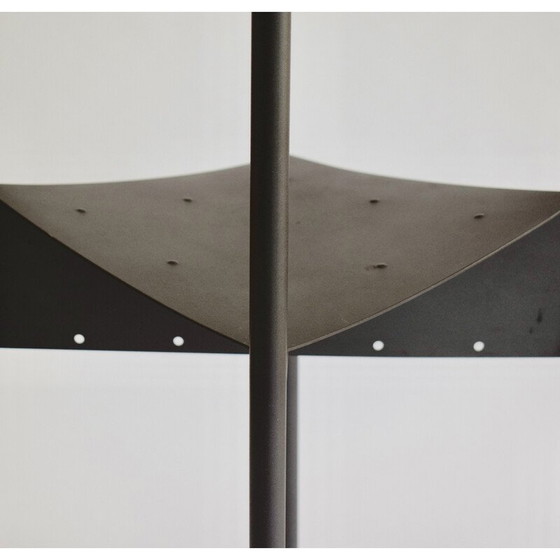 Image 1 of Sedia vintage Wendy Wright in metallo tubolare grigio di Philippe Starck per Disform, 1986