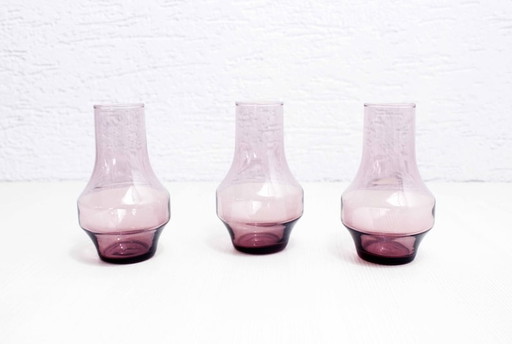 3x vases scandinaves des années 1960