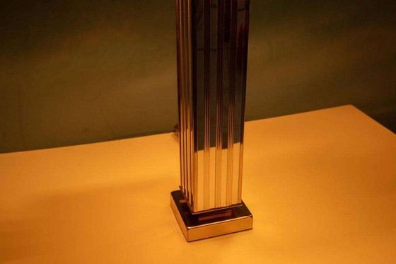 Image 1 of Vintage XL tafellamp 70s, minimalist Hotel chic table lamp