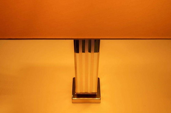 Image 1 of Vintage XL tafellamp 70s, minimalist Hotel chic table lamp