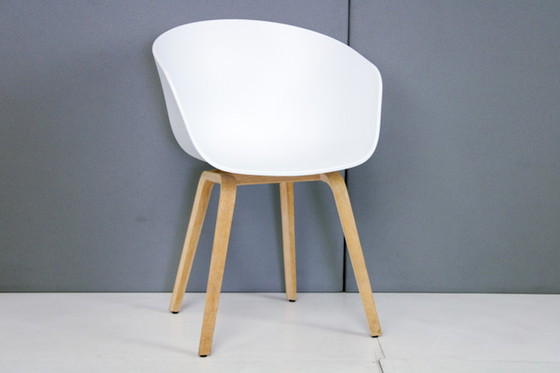 Image 1 of 4x HAY AAC 22 About A Chair blanc