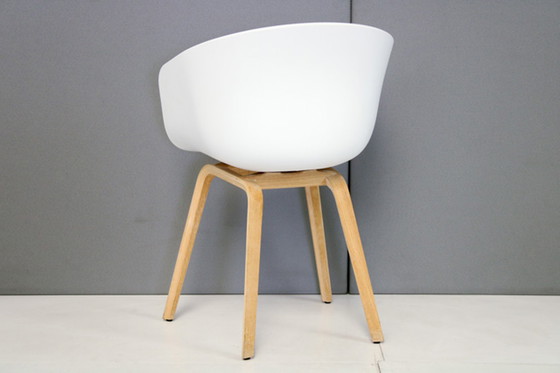 Image 1 of 4x HAY AAC 22 About A Chair blanc