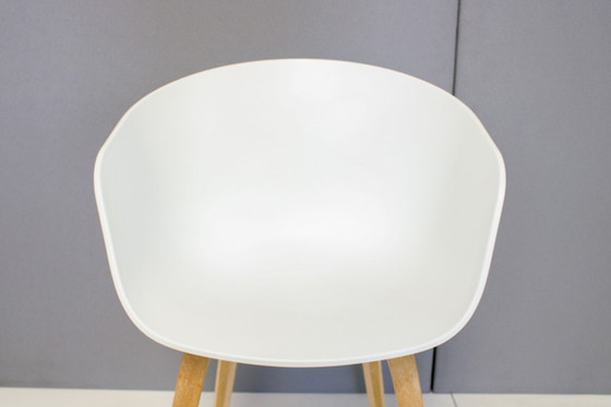 Image 1 of 4x HAY AAC 22 About A Chair blanc