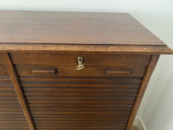 Image 1 of Shutter cabinet / File cabinet Art Deco