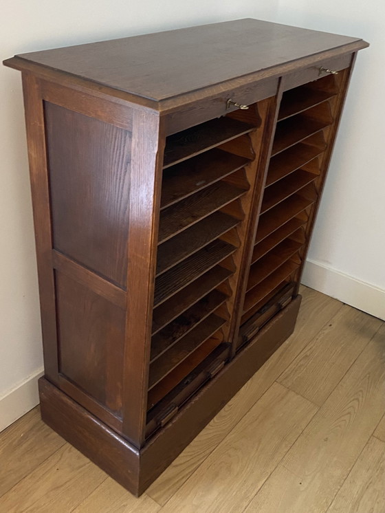 Image 1 of Shutter cabinet / File cabinet Art Deco
