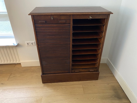 Image 1 of Shutter cabinet / File cabinet Art Deco