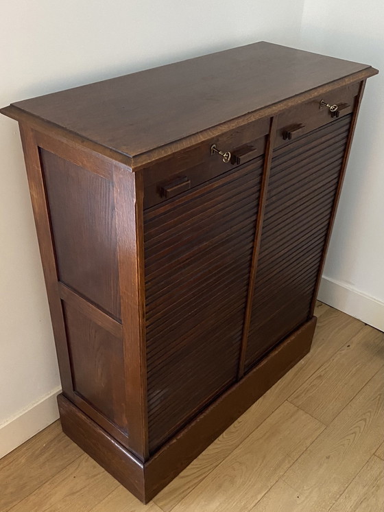 Image 1 of Shutter cabinet / File cabinet Art Deco